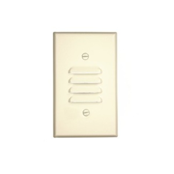 Leviton Louvre 1 Gang Wallplate 78080